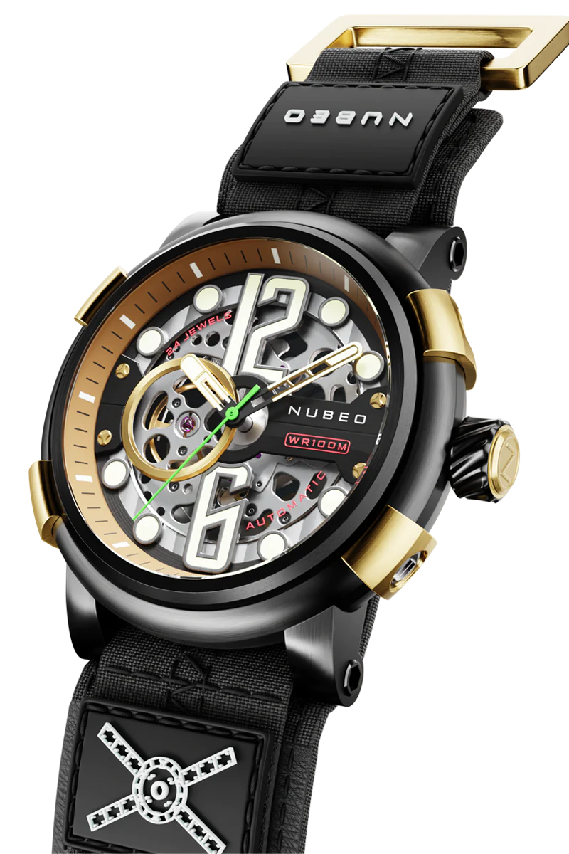 NUBEO ORION AUTOMATIC LIMITED EDITION SUPERNOVA BLACK NB-6062-05