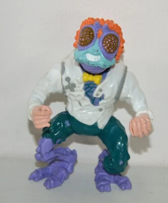 Figurine TMNT Teenage Mutant Ninja Turtles Tortue BAXTER STOCKMAN 1989 vintage - Photo 1/4