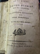 Joseph Flawius / Flavius Juden…