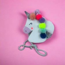 Kids' Unicorn Crossbody Bag Purse Cat Jack White Pocketbook