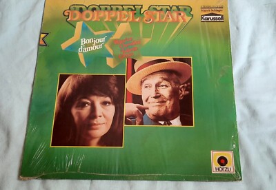 Maurice Chevalier + Juliette Greco Bonjour d'amour Doppel Star Hörzu LP Vinyl