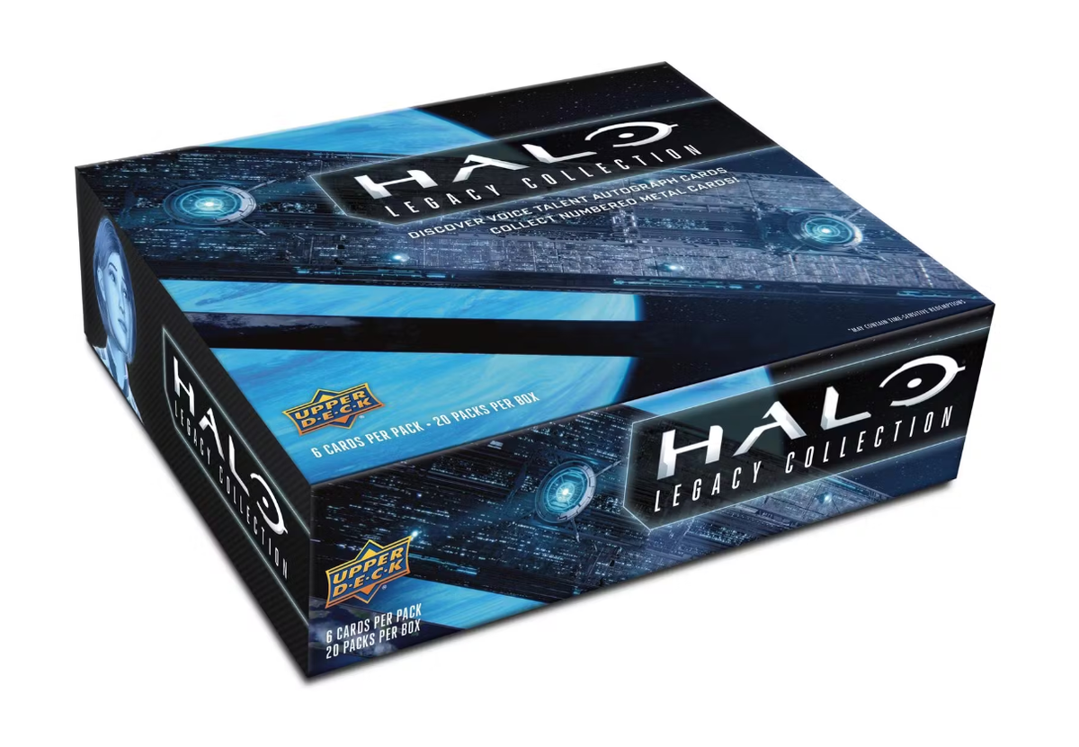 (1) 2024 Upper Deck Halo Legacy Collection Hobby Pack Sealed From Box - In  Hand