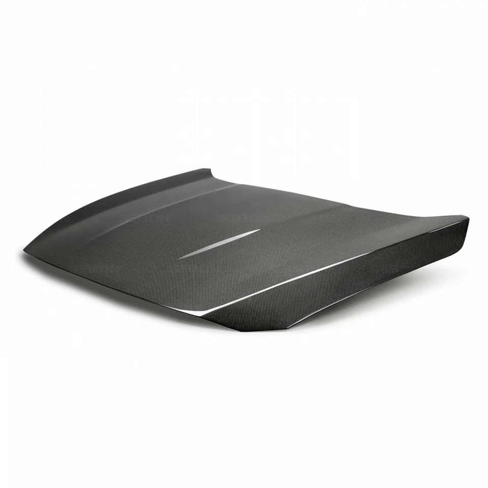 Cubierta del panel del capó del motor de fibra de carbono real para Honda Accord 18-22 4 puertas Foto 3 de 4