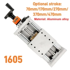 Manual Linear Rail Guide Slide Stage Table Handwheel Actuator Ball Screw Motion