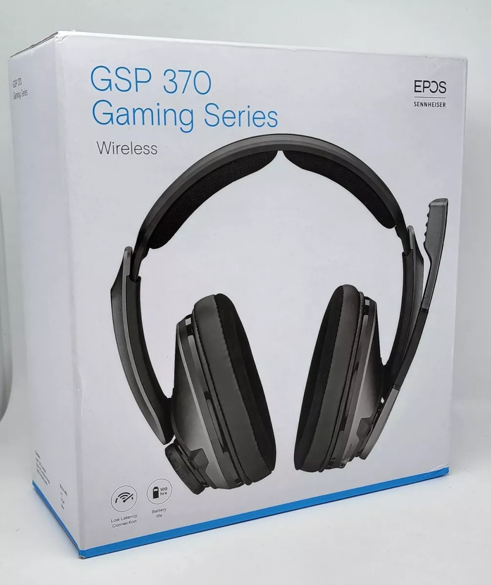 OEM Sennheiser EPOS Audio GSP 370 Wireless Gaming Headset Black with Box