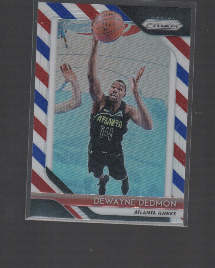 DEWAYNE DEDMON 2018-19 PANINI PRIZM RED WHITE BLUE PRIZMS CARD #58