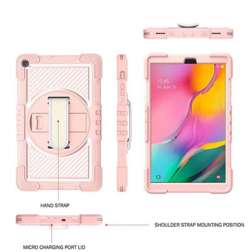 Robuste Stand Hard Case Hülle für Samsung Tab A7 A8 A9 S6 S7 S8 S9 FE Plus S10 - Bild 38 von 73