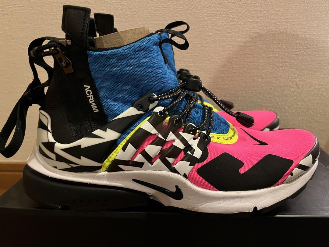 Acronym x Nike Air Presto Mid “Racer Pink” 2018 AW FW 18 Nike x Acronym Air Presto Mid 