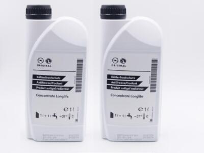 2L ORIGINAL GM Opel Kühlerfrostschutz Blau 93170402 wurde ersetzt durch 95599870
