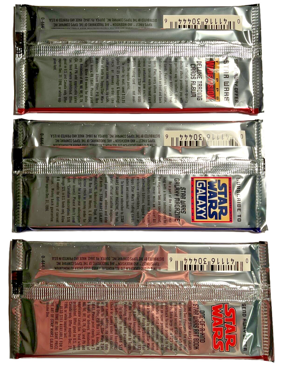 Topps 95 Star Wars The Empire Strikes Back Widevision Cards (1
