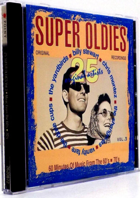 Super Oldies Vol. 3 CD (1992) verschiedene Original Künstler aus den 60er - 70er Jahren - Neu