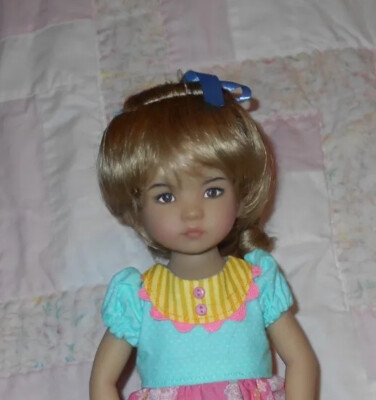 Kemper RENEE Doll Wig SIZE 7/8 BLONDE Old Fashioned Up Do Style & Bangs NWT