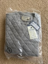 Jack and Jones ORIGINALS Mika Men's Light Grey Jumper Sweatshirt size Large