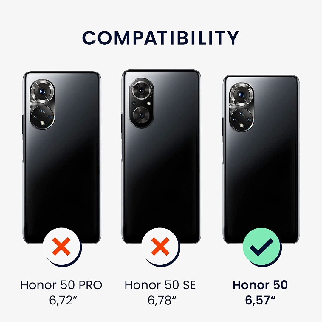 Teenrpov 2+2 Pezzi Pellicola Vetro Temperato per Honor 90 Smart 5G, Pellicola Protettiva e Honor 90 Smart 5G Pellicola Fotocamera, 9H/ HD Vetro Temperato per Honor 90 Smart 5G