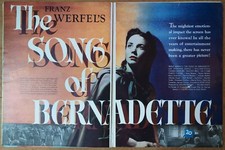 THE SONG OF BERNADETTE ad, 20th Century-Fox Campaign Book, 1960, Pressbook 590
