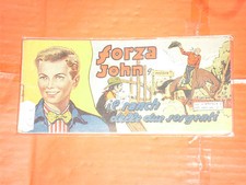 FORZA JOHN 1° SERIE A STRISCIA -n° 9  -c-ALLEGATO  INTREPIDO -edizione UNIVERSO