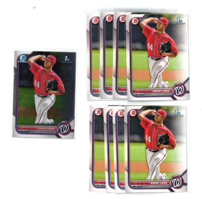 ANDRY LARA 2022 Bowman 1st BCP-70 BP-70 9-RC LOT NATIONALS CALLED UP 4/20
