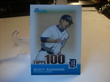 2010 Bowman Topps 100 Prospects #TP80 - Scott Sizemore - Detroit Tigers 10-784