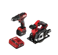 SKIL Cordless PWR CORE 12™ Brushless 12-Volt Drill Driver and Circular Saw Kit
