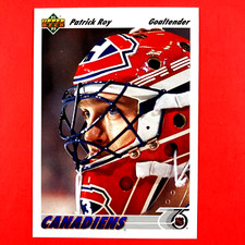 Patrick Roy 1991-92 Upper Deck Card #137 NHL Montreal Canadiens