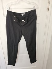 Women's Black Pants New York  Company Size 10