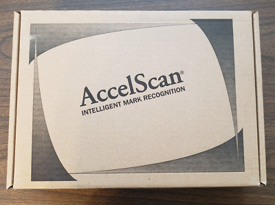 AccelScan RL2210USB Intelligent Mark Recognition Optical Mark Reader Scanner NEW