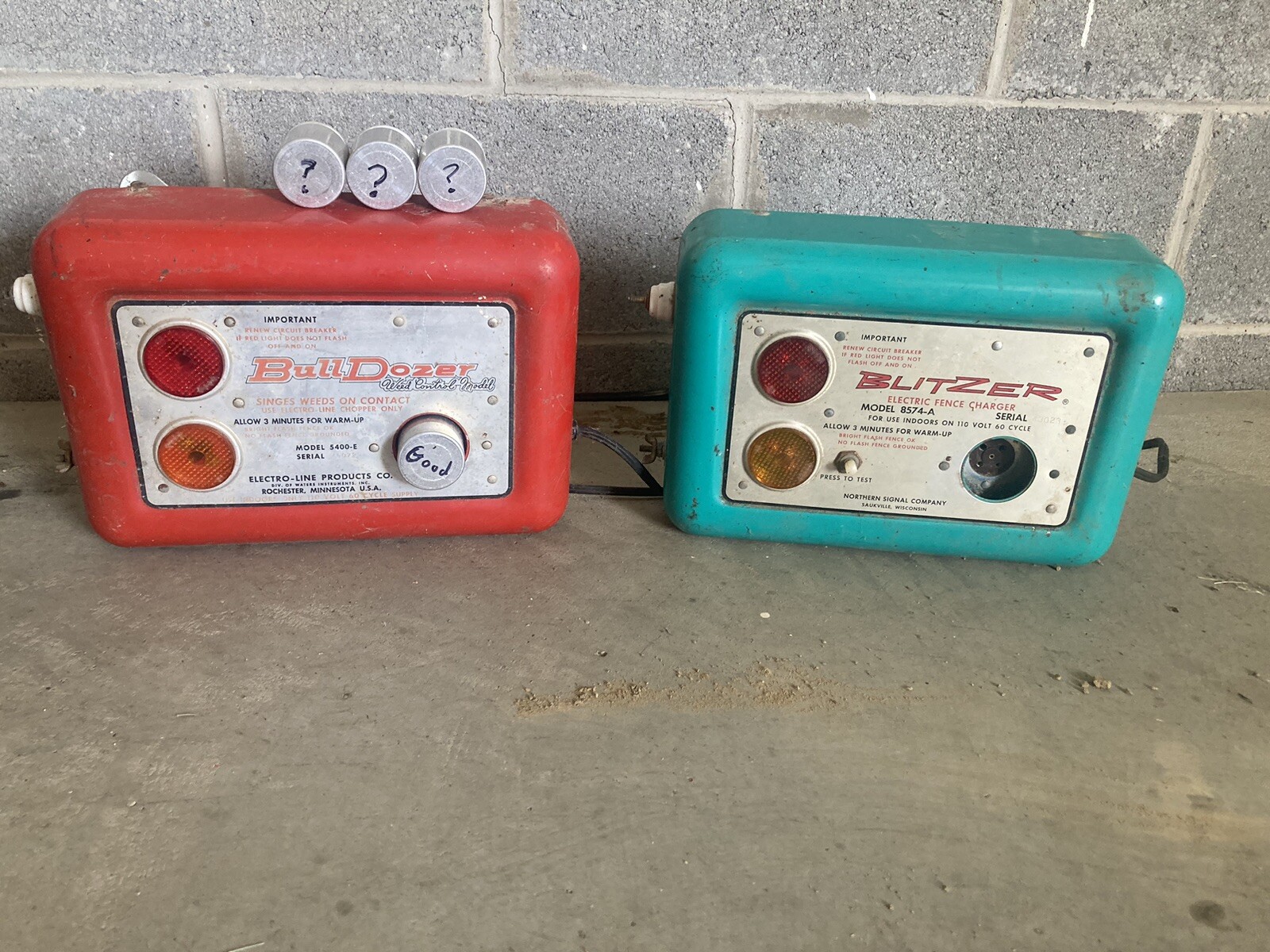 Blitzer Bulldozer Weed Burner electric fence chargers eBay