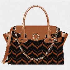 Women's Bargello Collection Handbag Needlepoint Kit or Canvas (Home)