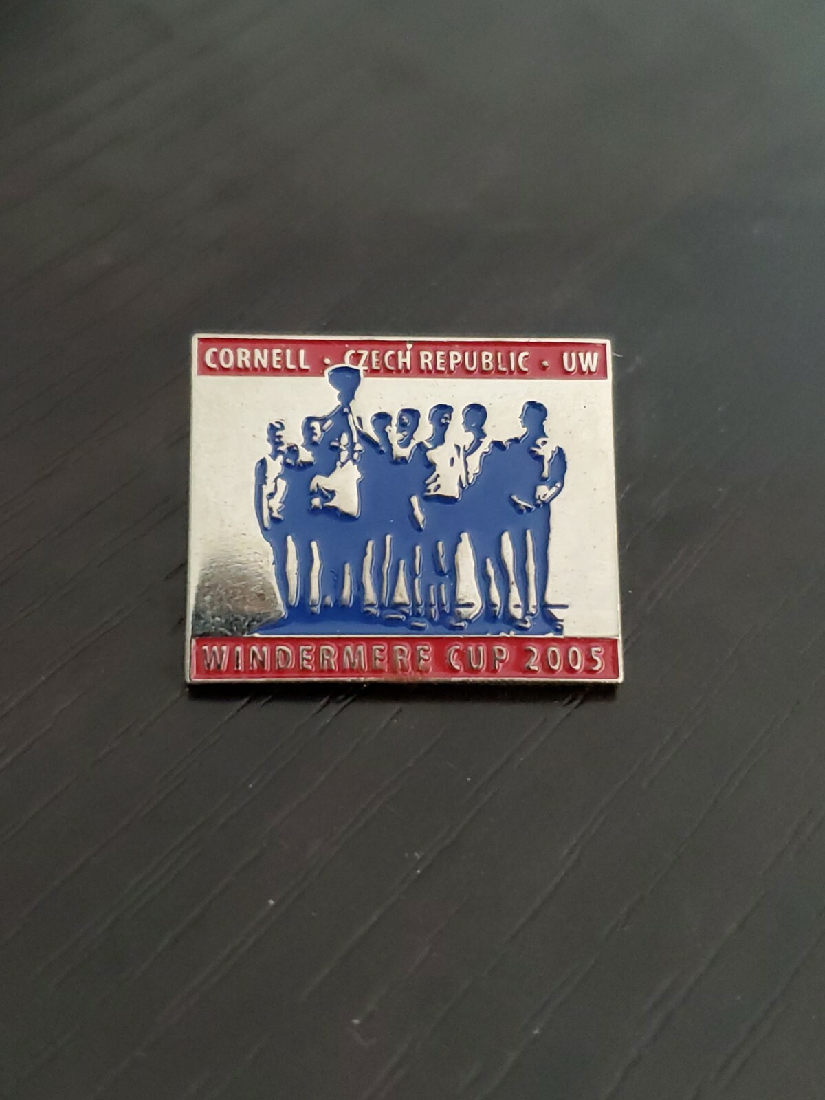 FILA Cappello Windermere Cup 2005 giacca risvolto PIN competizione canottaggio Washington gb