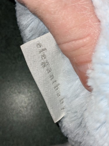 Elegantes Baby Plüsch Ente blau Stofftier 14 Zoll - Bild 4 von 4