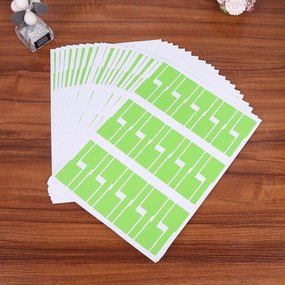  10 Pcs Packaging Stickers Self-adhesive Identification Tags