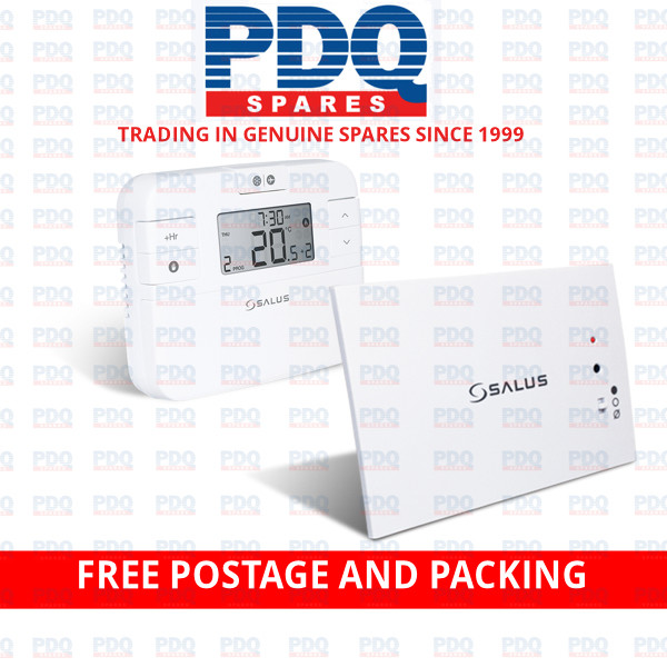Salus ST620VBC Programmable Thermostat with Plug in RF Boiler Control -  White for sale online | eBay