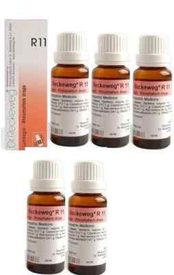 Dr. Reckeweg R11 Joint & Muscle Pain Relief Drops 22ml | Pack of 5 | Free ship