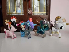  Tokidoki Unicorno/Memicorno lot :Sakurako, Corallina, Seychelles, YOT Goat