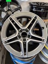 MERCEDES A CLASS AMG 18" ALLOY WHEEL RIM GREY DIAMOND CUT GENUINE X1 A1774011500