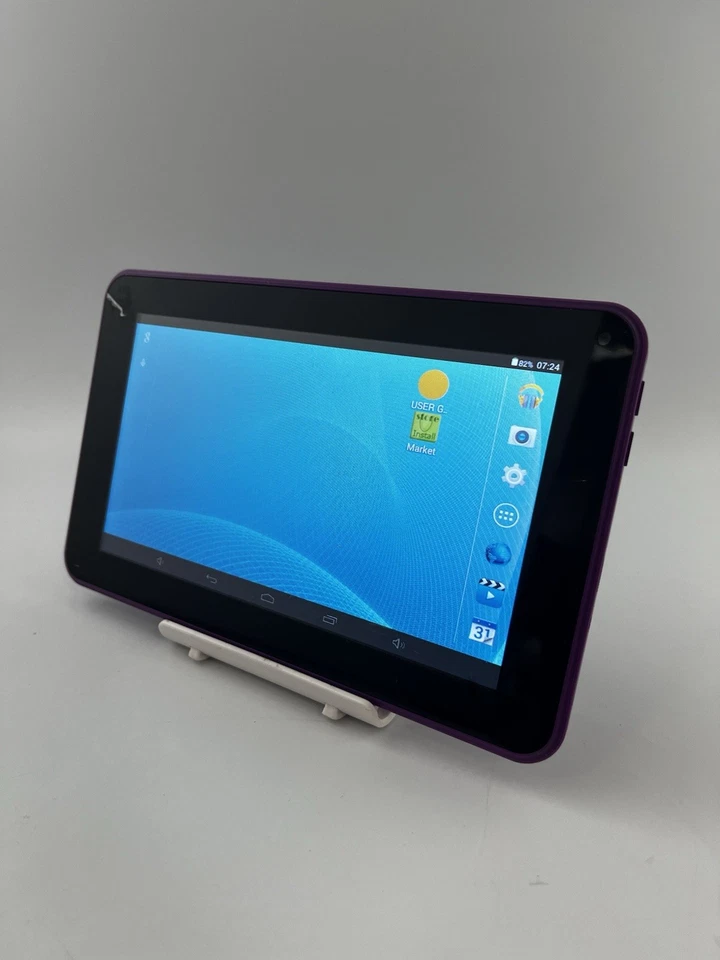 Mikona MHTMID-B718DC8K-P Purple 2GB Wi-Fi Budget 7" Android Tablet - Image 4 of 4