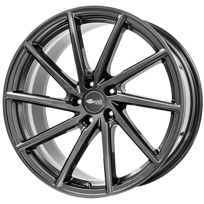 Cerchi in lega per AUDI Q2 19" - BROCK B37 GRAPHITE LUCIDO