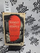 Hamlet and Oedipus Ernest Jones 1954 Anchor Books Psychoanalysis