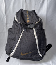 Nike Elite Quad Zip System 2.0 Backpack Black Gold Basketball BA5259 NWOT