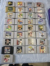 34 Nintendo 64 N64 GAMES CART Only Collection Lot. Rare Titles Included. Tested