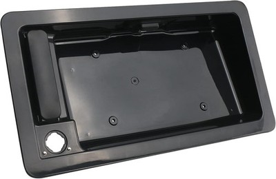 APPERFiT Rear Door Metal Handle, metal door handle+license plate bracket 
