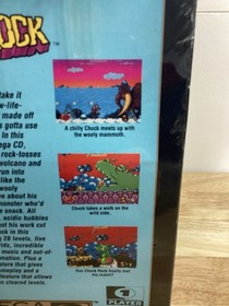 Chuck Rock Sega CD SEALED