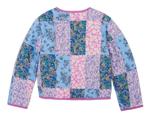NEW toddler girl's wonder Nation Patchwork Quilted Jacket (5T) - Picture 2 of 2
