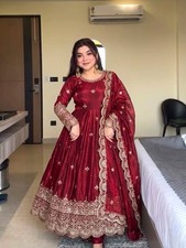 Salwar Kameez Pakistani Indian Wedding Party Wear Dress Bollywood Anarkali Suit