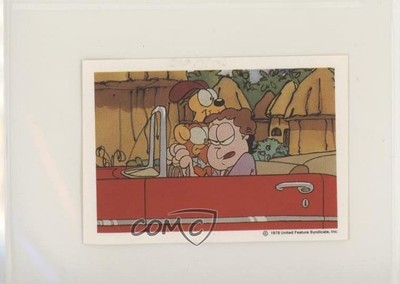 1988 Diamond Publishing Album Stickers and in Car Garfield Jon Arbuckle Odie 3c7