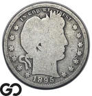 1895-S Barber Quarter *Scarce, Low Mintage*