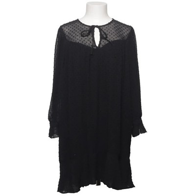 Zara Basic Collection, Kleid, Größe: L, Schwarz, Gepunktet, Damen #e2q