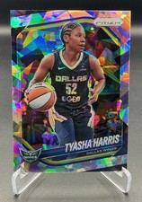2025 Prizm WNBA - Cracked Ice Tyasha Harris #130 - Dallas Wings