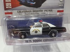 Greenlight  1975 Dodge Coronet Hot Pursuit California Highway Patrol Limited Ed