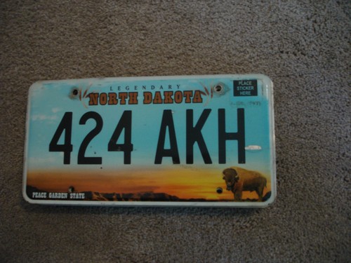 NORTH DAKOTA LENDENDARY # LICENSE PLATE BUY ALL STATES HERE FREE SHIPPING